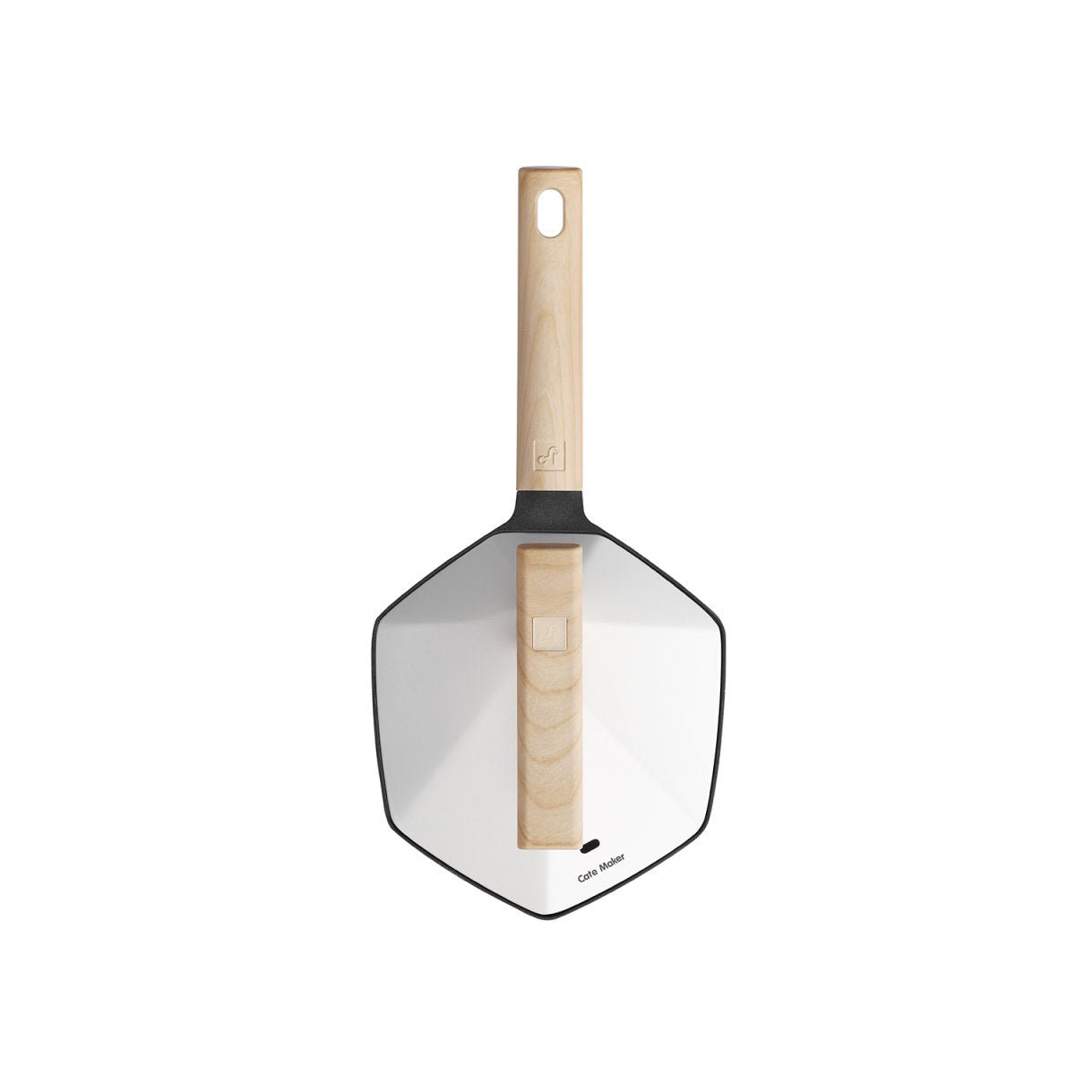 Maple Leaf 18cm White Non-stick Milk Pot - A Touch of Elegance in Your Kitchen-1