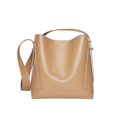Minimalistic All-Purpose Leather Tote Bag-0