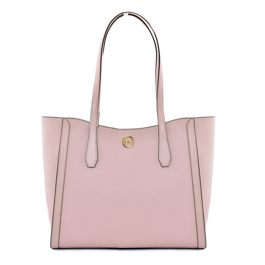Michael Kors Axelväska Leida Canvasdesign Rosa