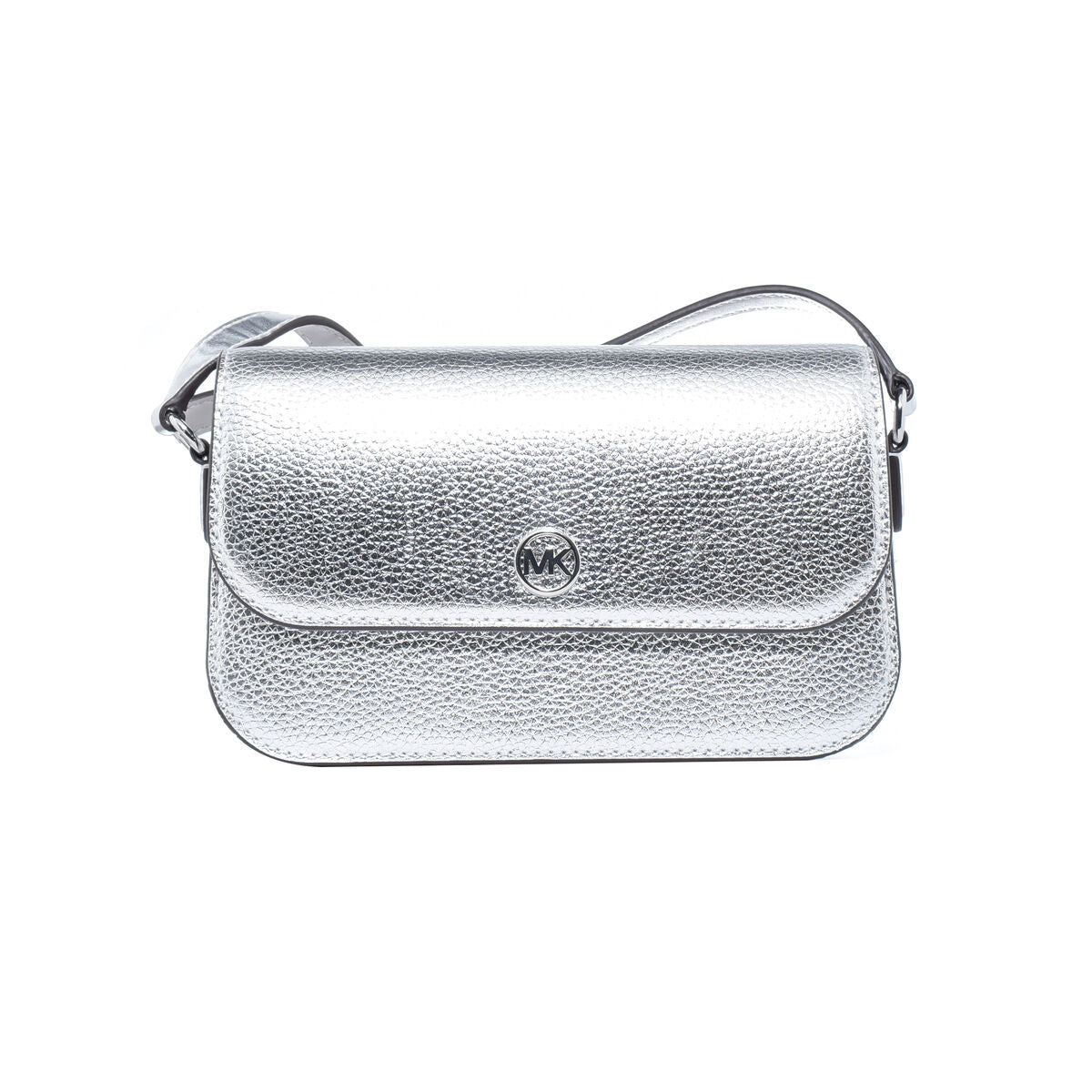 Michael Kors Handväska 35f4stvc1m Struktur Sofistikerad Silver