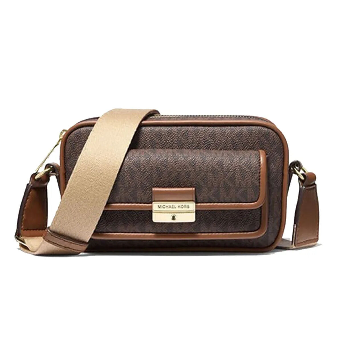 Michael Kors Axelväska Bradshaw Brun
