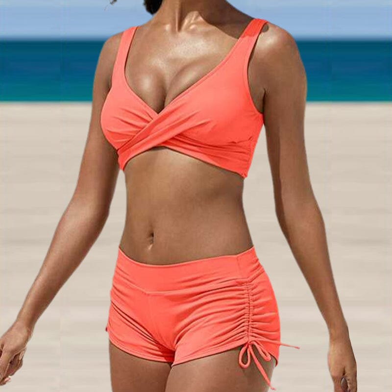 Mönstrad bikini Set – Perfekt Sommarstil med Komfort & Elegans