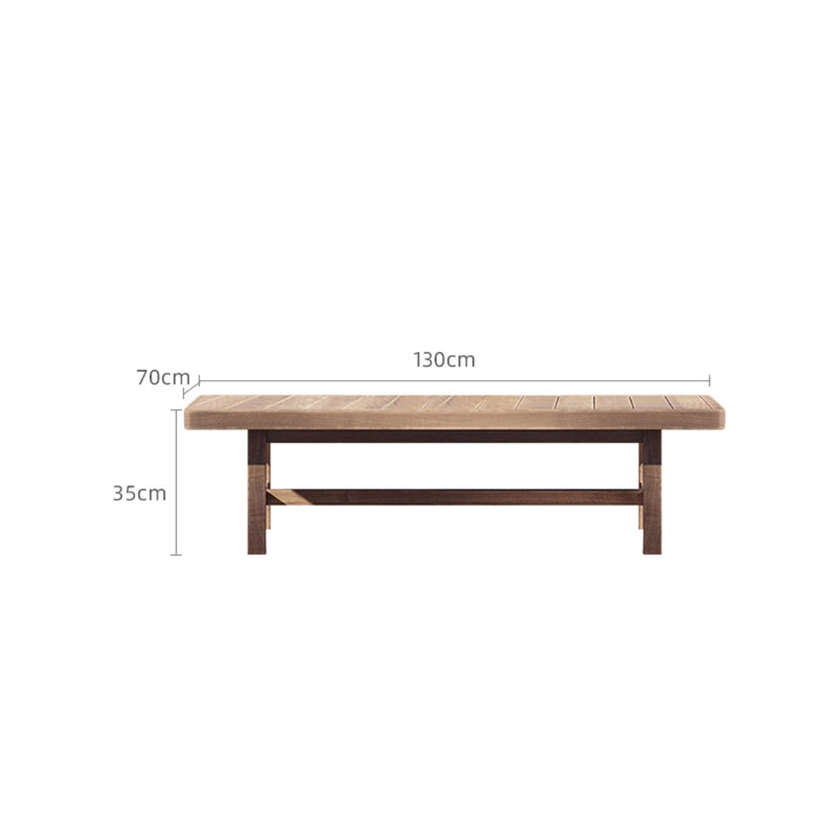 Monte Marble Long Sand Coffee Table-4