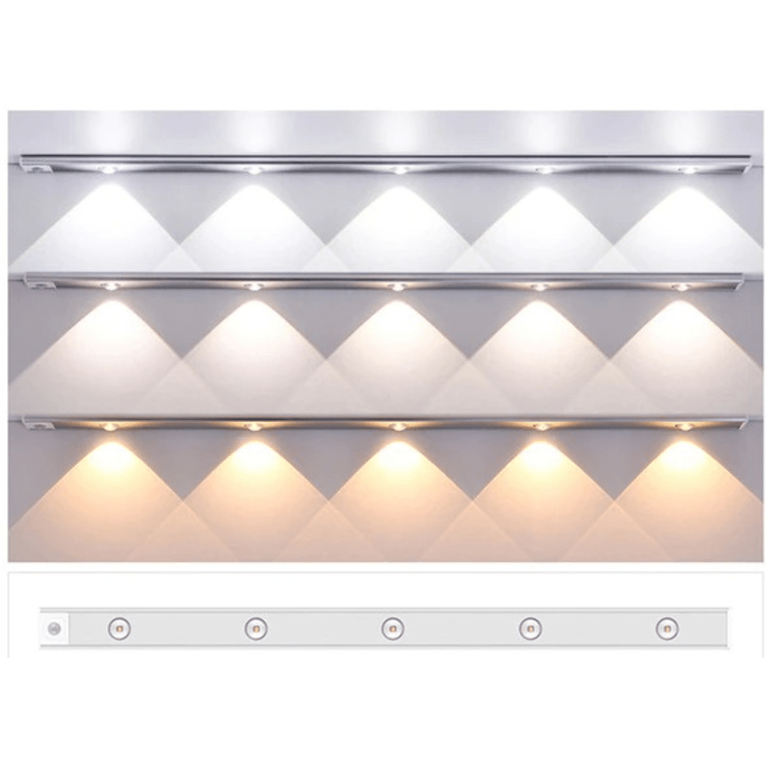 Rörelsesensorlampa – LED-Lampa med Rörelsesensor för Hem & Trappa