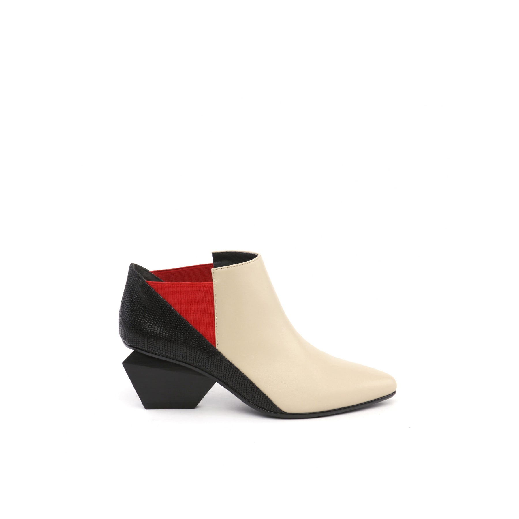 Special Multicolor Low Ankle Boots-2