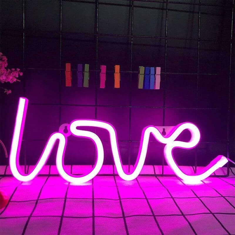 Love Neonlampa – Skapa en Magisk och Romantisk Atmosfär