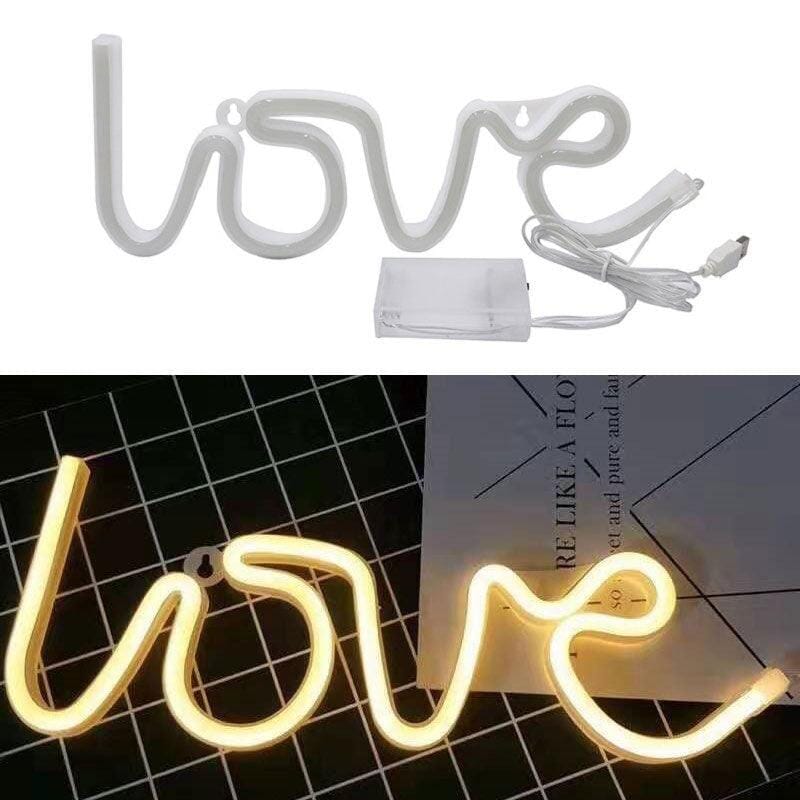 Love Neonlampa – Skapa en Magisk och Romantisk Atmosfär
