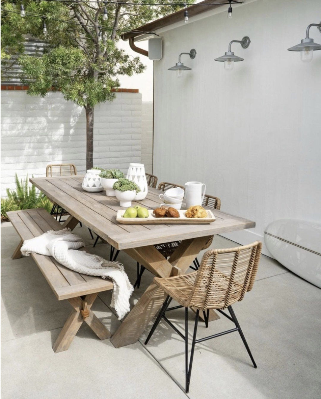 Nicara Teak Long Table-0