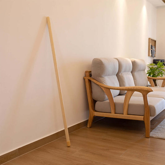 Nordic Freestanding Wood Floor Lamp-0
