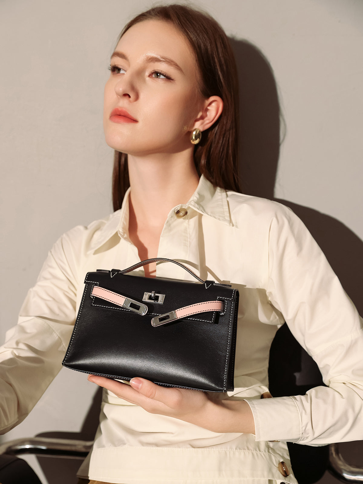 Pasadena Everyday Leather Top Handle Bag-2