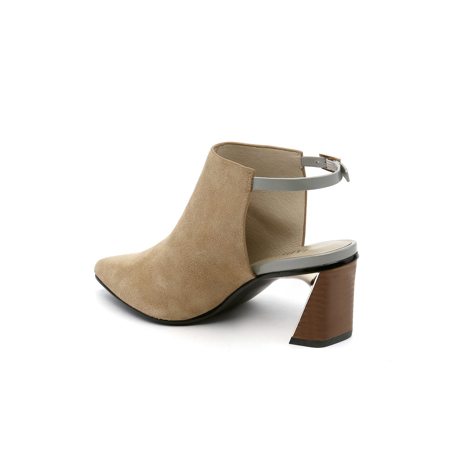 Pointed Toe Slingback Mules-3