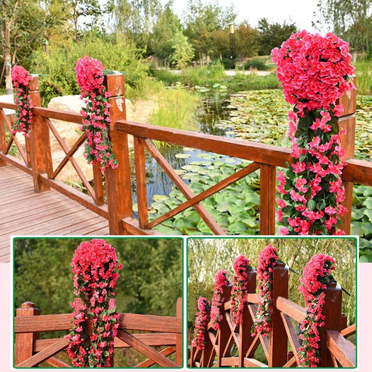 Realistiska konstgjorda blommor - för inomhus och utomhus