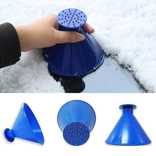 KON-IS - Rund Isskrapa – Skrapa Bort Is och Snö på Sekunder!