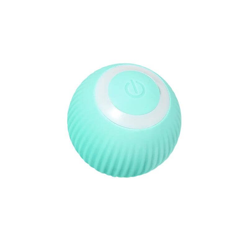 Självrullande Kattleksak med LED & Hinderundvikning