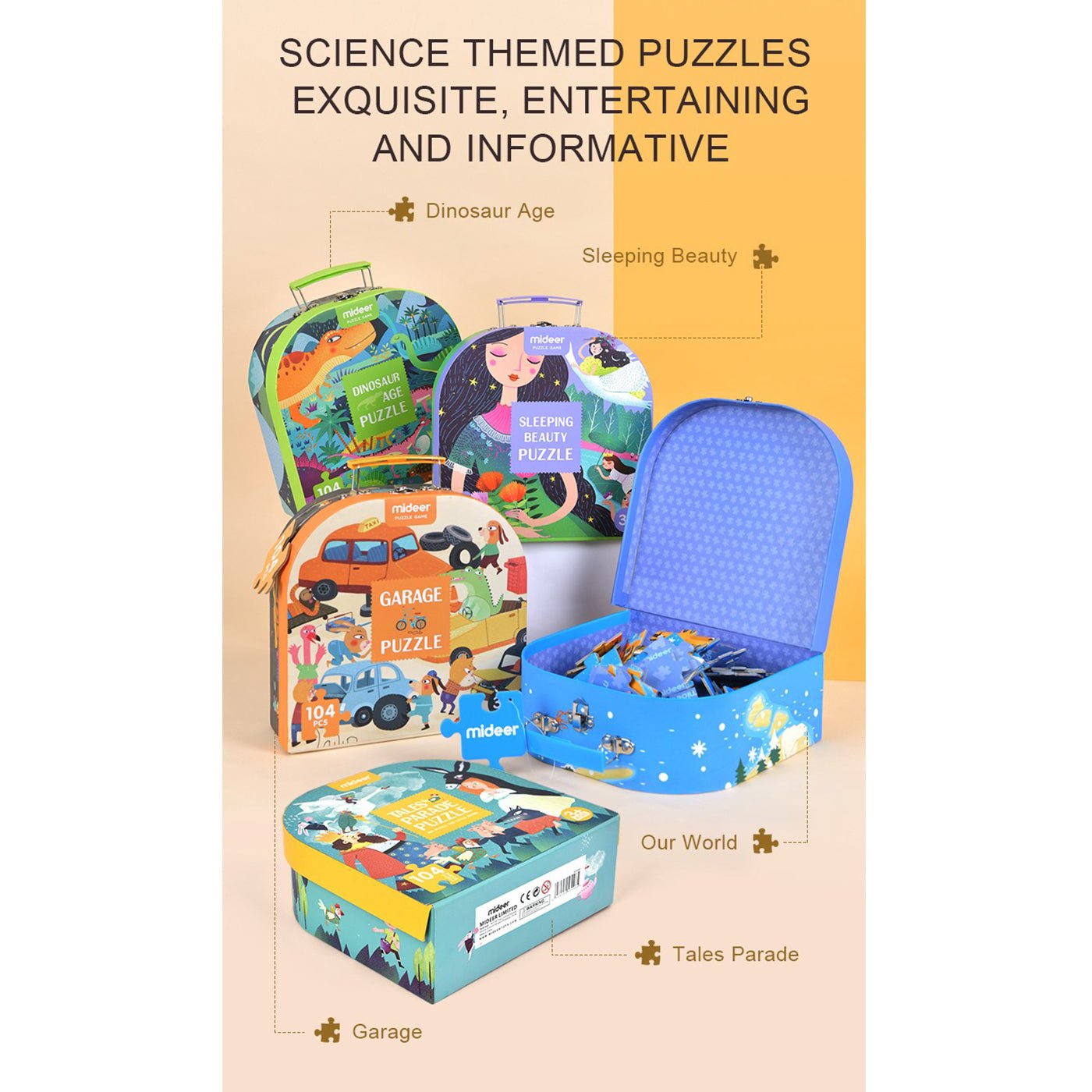 Sleeping Beauty 104pcs Puzzle Gift Box-4