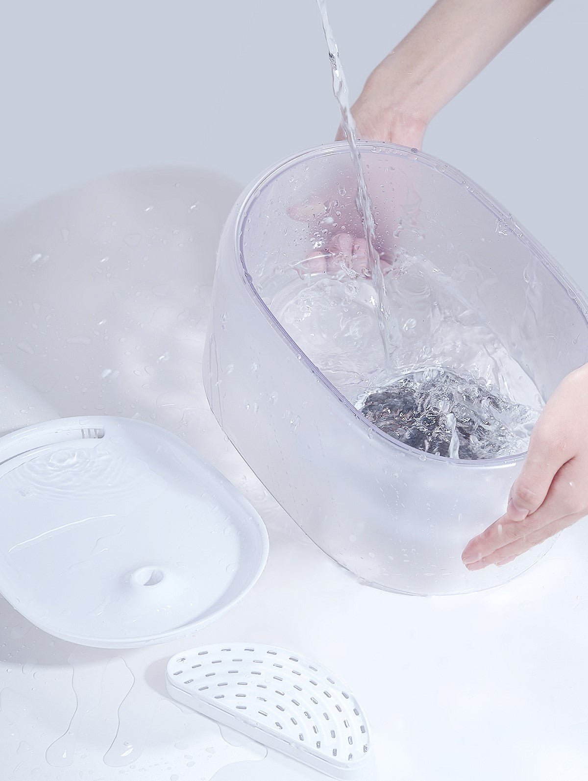 Smart Temperature UVC Sterilization Water Fountain-1