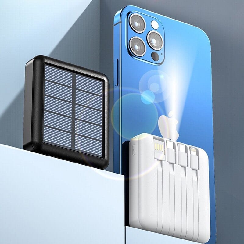 Solcell powerbank – ladda dina enheter med solenergi