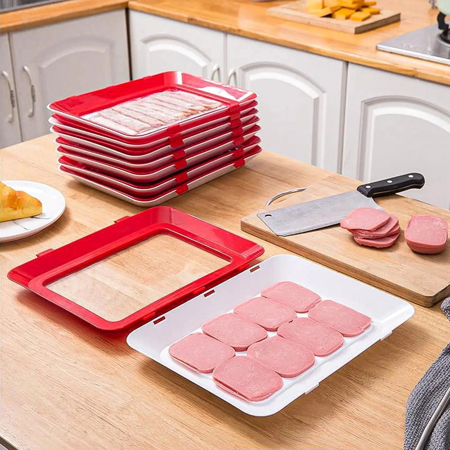 SparMat™ - Smart Bricka för Matförvaring - 1+1 Gratis