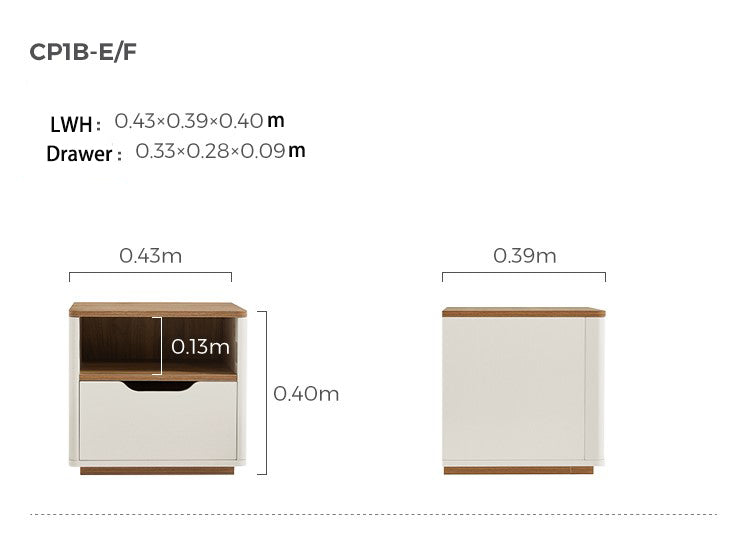 Tabletop Mini Storage Bedside Table-3