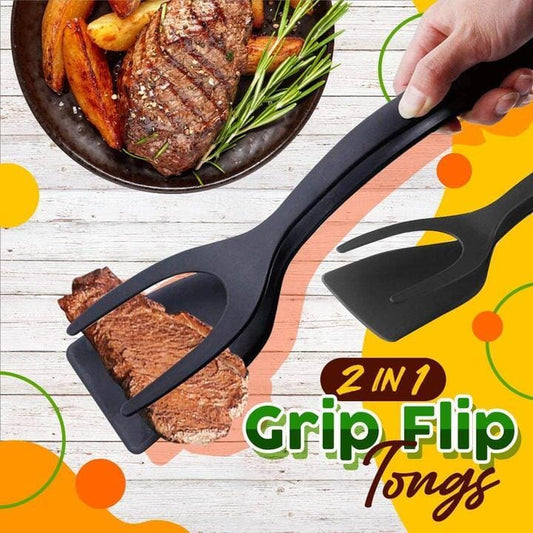 Tång och stekspade i ett