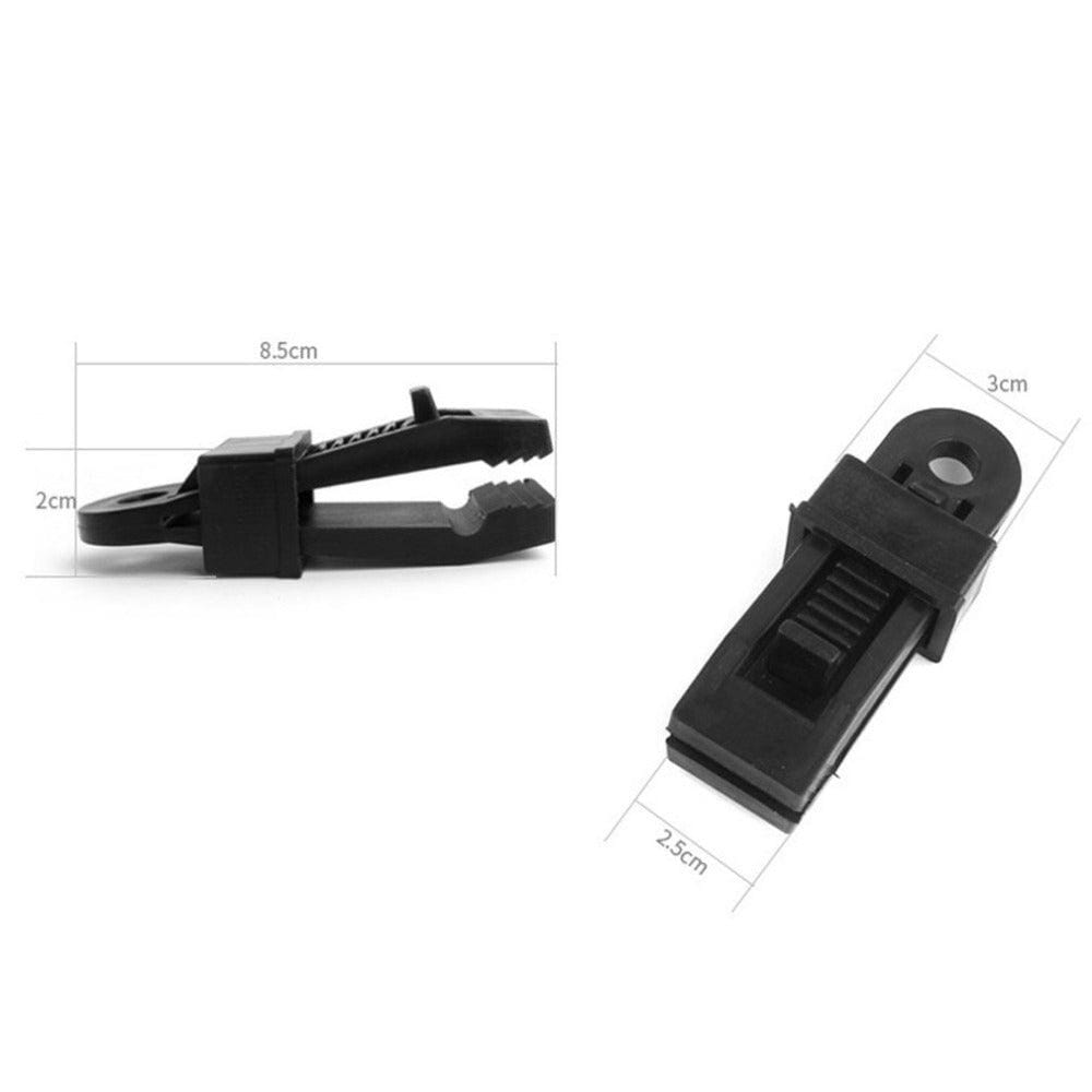 Tarp Clip 10-Pack – Extra Fästpunkter för Tältduk & Presenning