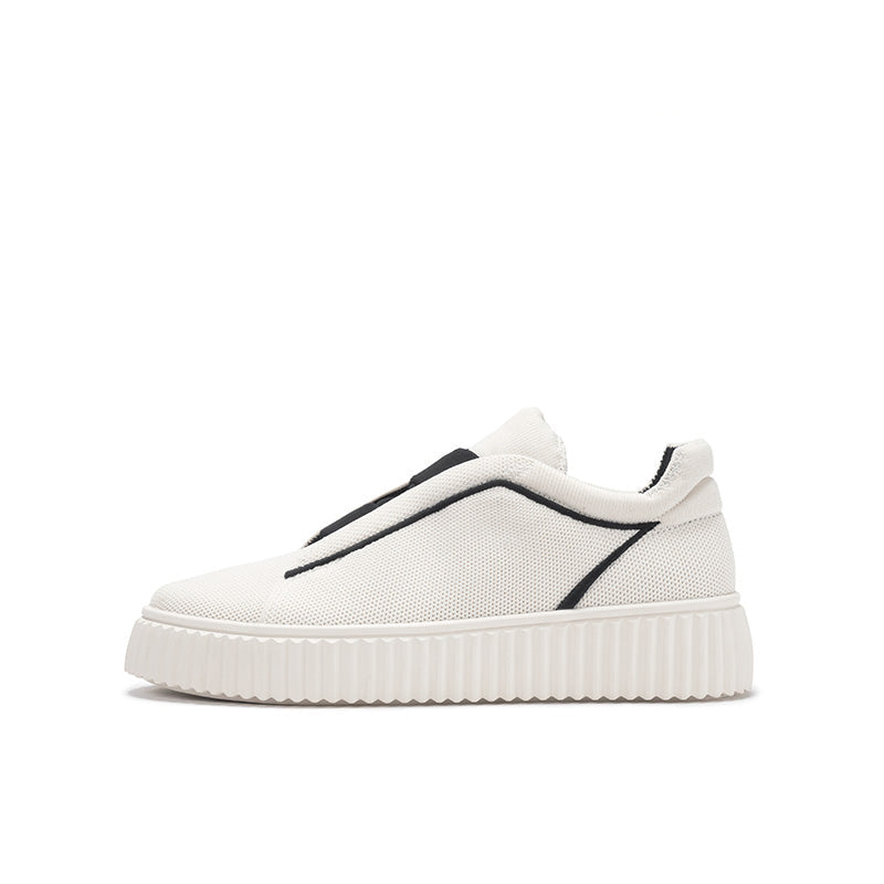 Thick Soled Height Boosting Tennis Sneakers-0