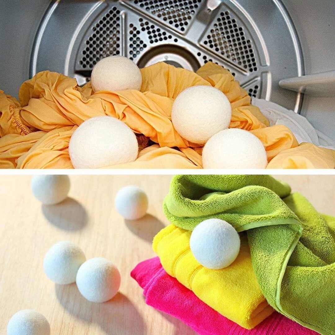 Torkbollar av bomull till torktumlare (3 pack)