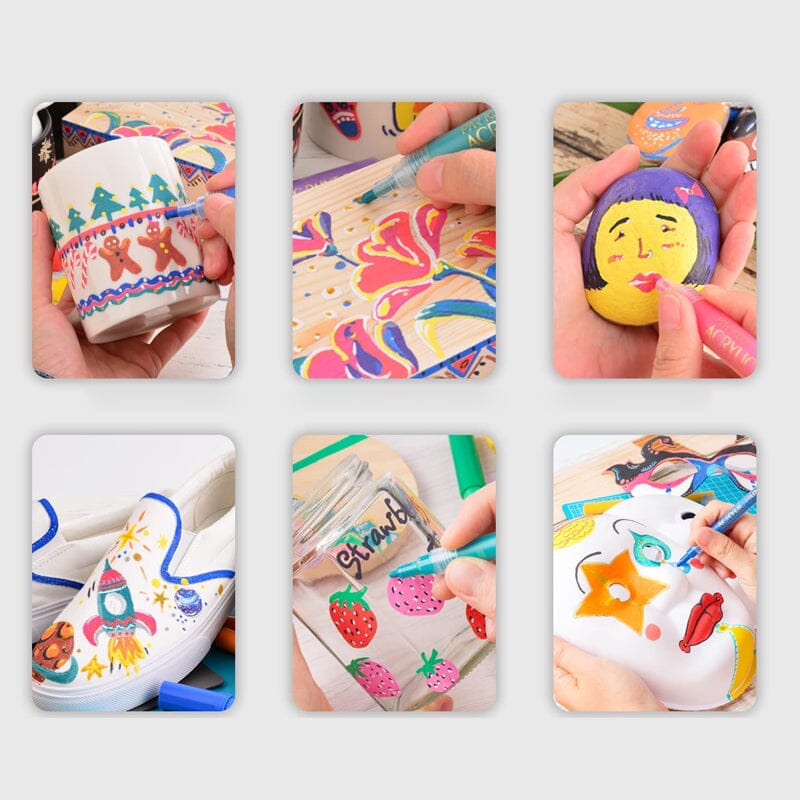 Ultratunna Manikyrpennor - 12st