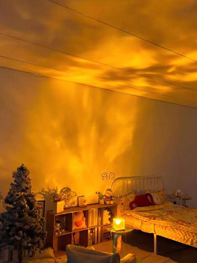 Kristallbordslampa med 16 RGB-färger – Skapa Magisk Stämning