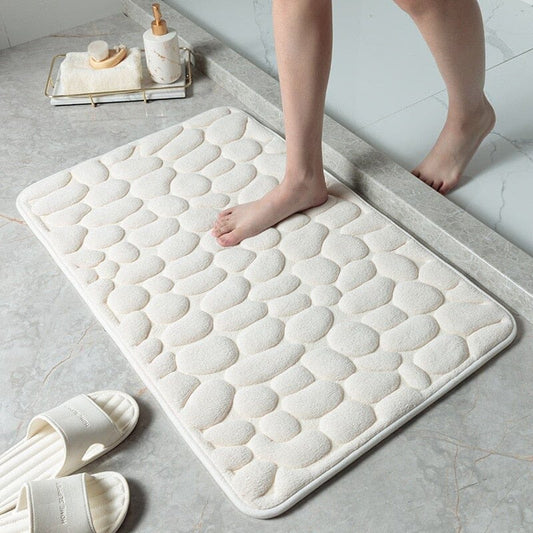 Vattenabsorberande badmatta